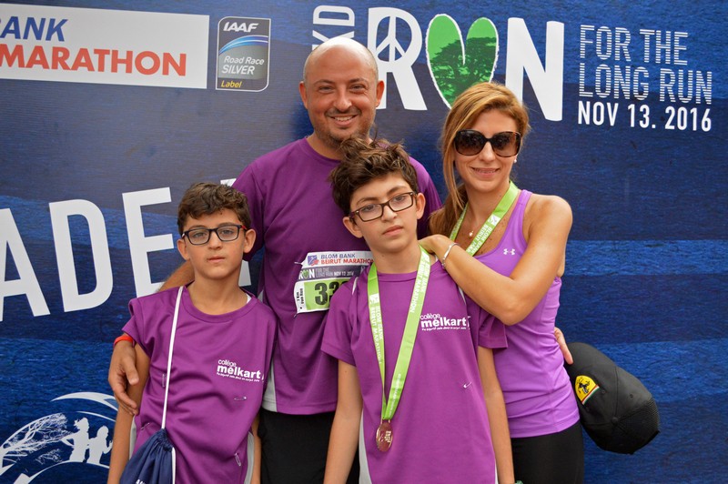 BLOM BANK Photobooth at the BLOM BANK Beirut Marathon